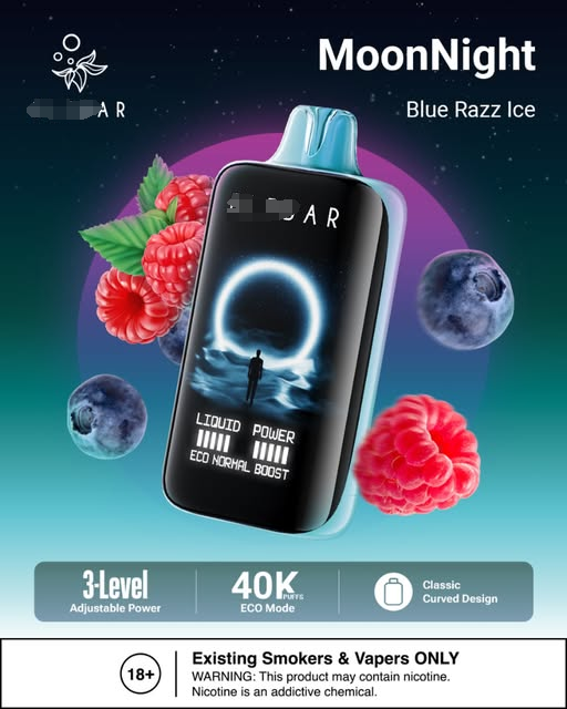 Disposable Ecig Elf Moonlight 40000 Puffs Vaper Vape Pen