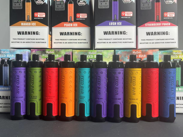 Vapsolo Feed Bar Shisha 15000 Puffs Flavour Hookah Pen Vapes