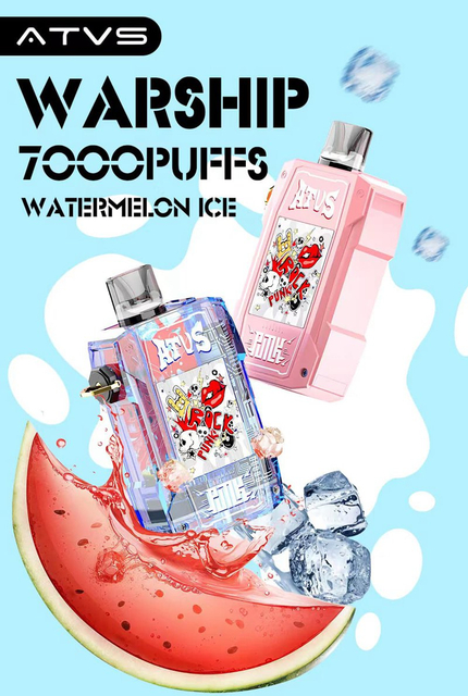 Original Mesh Coil Atvs Rock 7000 Puff 7K Electronic Cigarette Airflow 16 Flavors Vpaes