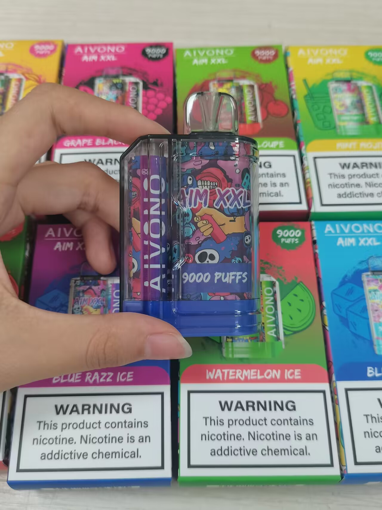 aim xxl 9000 puffs disposable vapes (10)