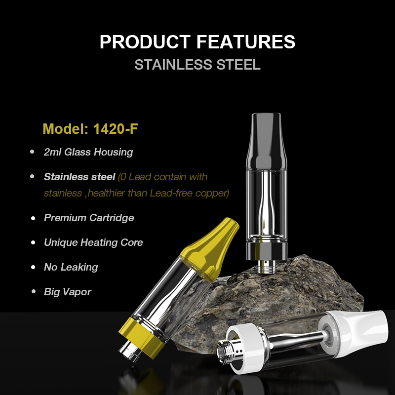 2023 Best Empty Vape 2ml Delta 8 Cartridges 510 Threads 
