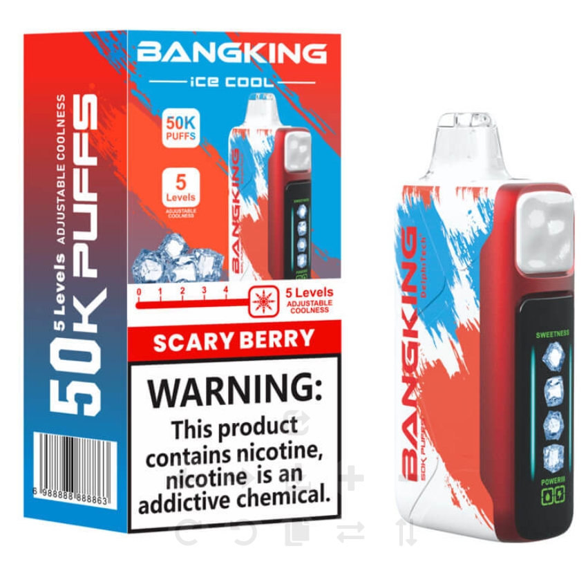 Bangking Icecool 50K Puffs 50000 50000 Puffs Vaporizer