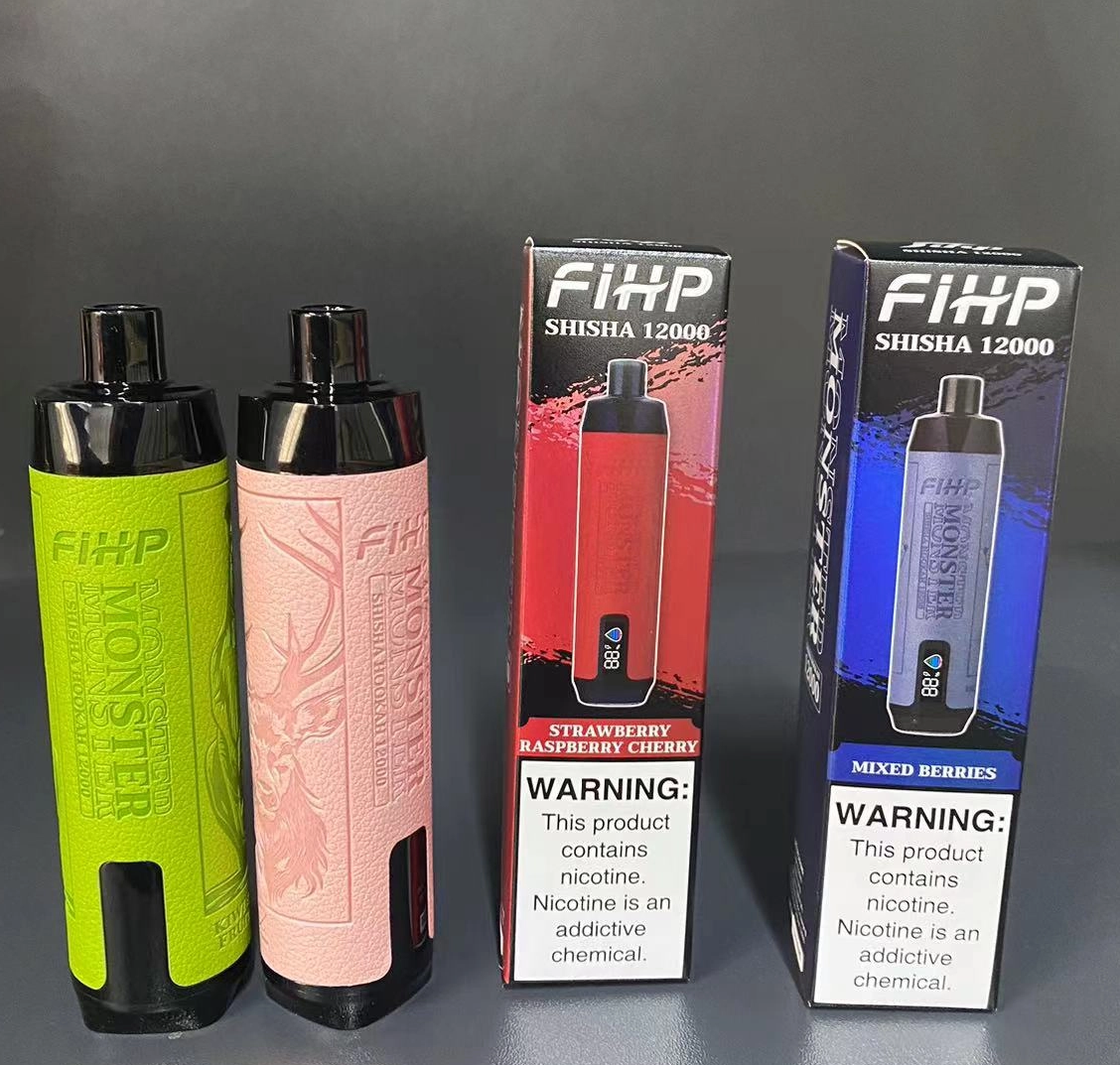 Wholesale I Vape Price E-Cigarettes Fihp Shisha Hookah 12000 Puffs Hookah 