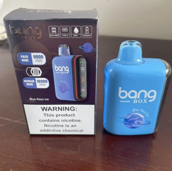 Electronic Cigarette Factory Vape Bang Box 9K 18K 9000 18000puffs Wholsale Vaporizer