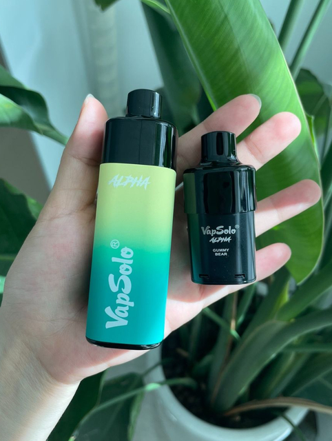 VapSolo Alpha 8000 Puffs Bar Electronic Cigarette Disposable Vapes Vaper