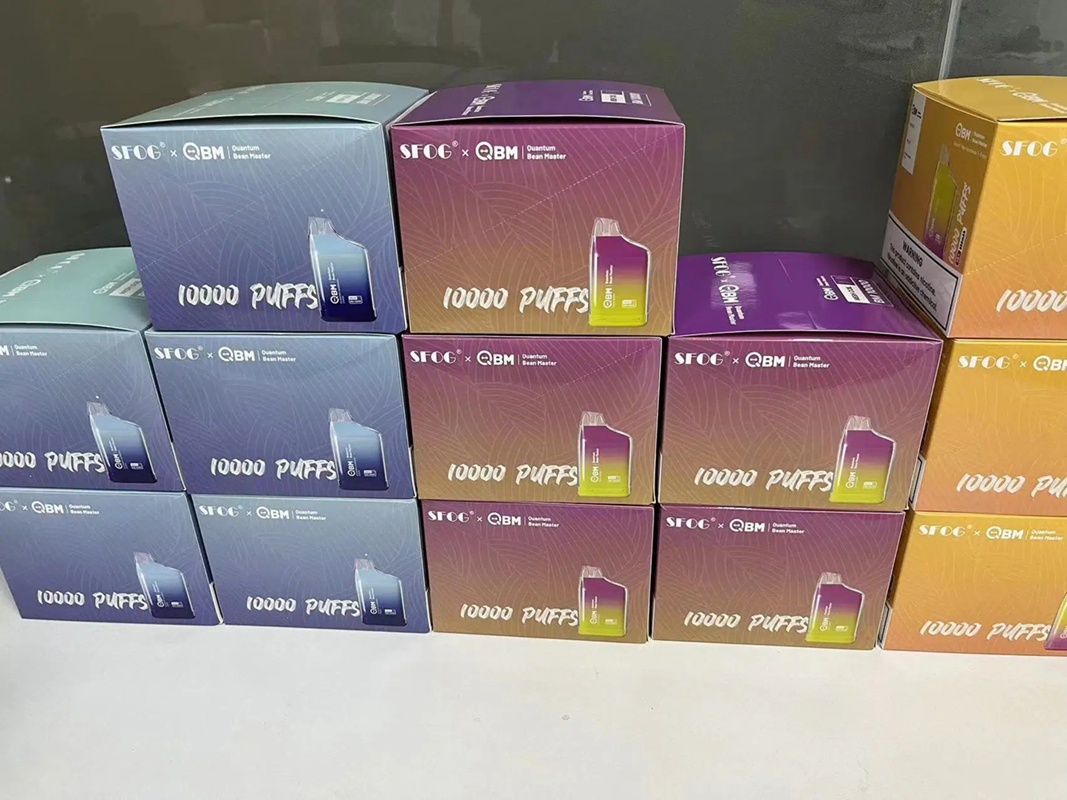 Vapes Poco Crystal SFOG 10000 Puffs Oil Capacity 20ml 650mAh Vaporizer Pod