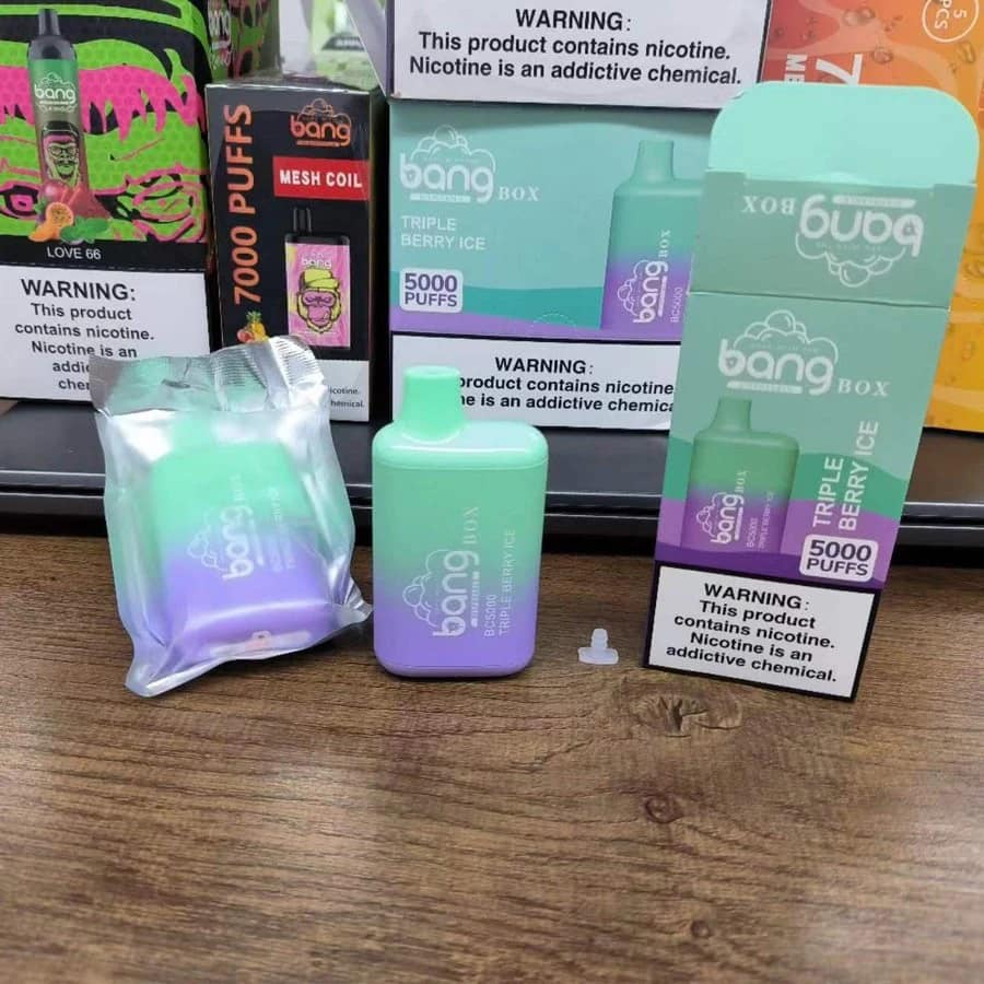  Electronic Cigarette Bang Box Bc5000 Puff Disposable Vape 5K Puffs