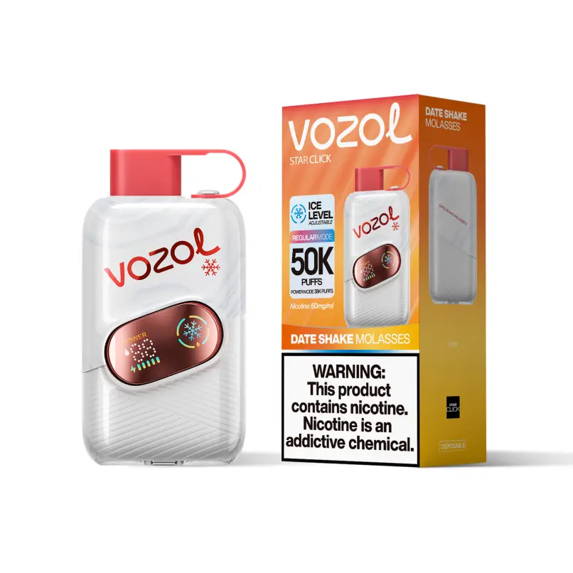 EU Warehouse Vozol Star Click 50K 50000 Puffs Disposable Vape