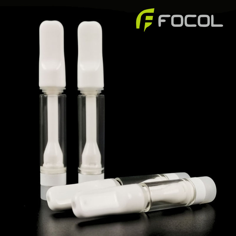 Full Ceramic Cartridges 1ml 510 Thread Carts Empty