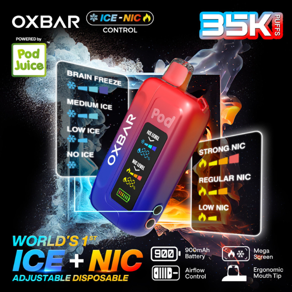 Fog Disposable Vape Puff O X Bar 35000 Puff Vape