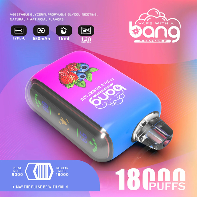 Wholsale Vaporizer Vape Bang Box 9K 18K 9000 18000 puffs Bar