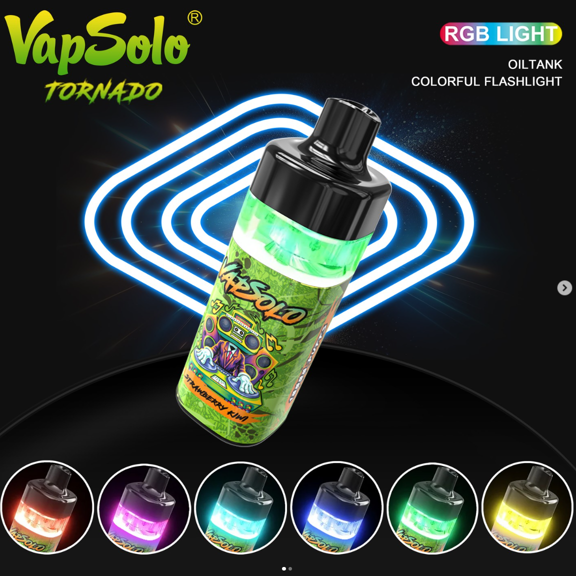New Vapers Desechables Vapsolo Tornado 10000 Puffs E Vape