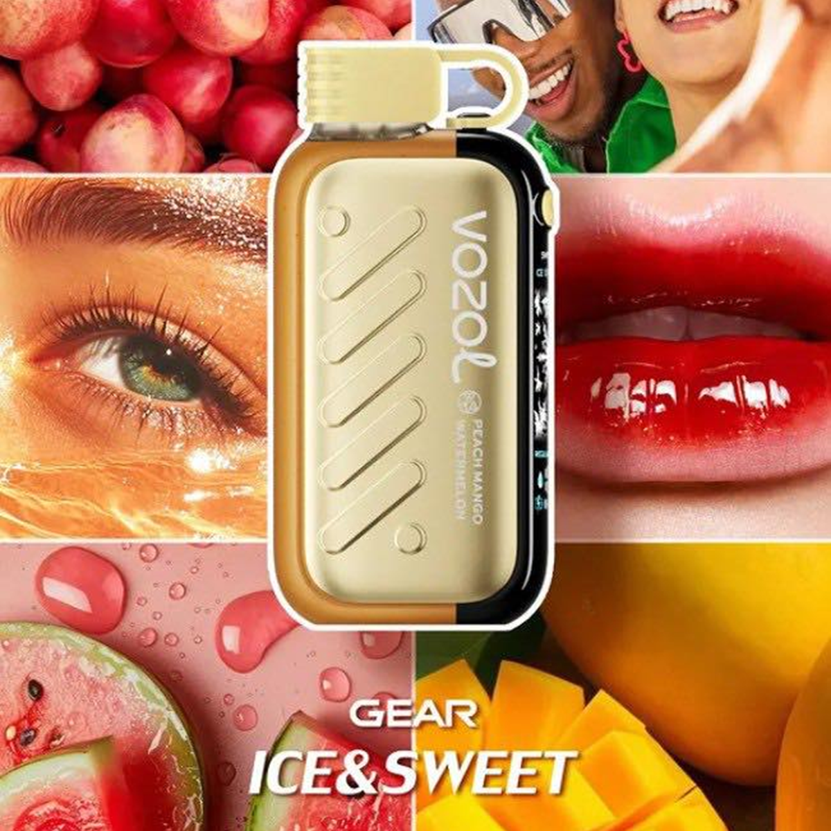 EU Warehouse Vozol Gear 50K 50000 Puffs Disposable Vape