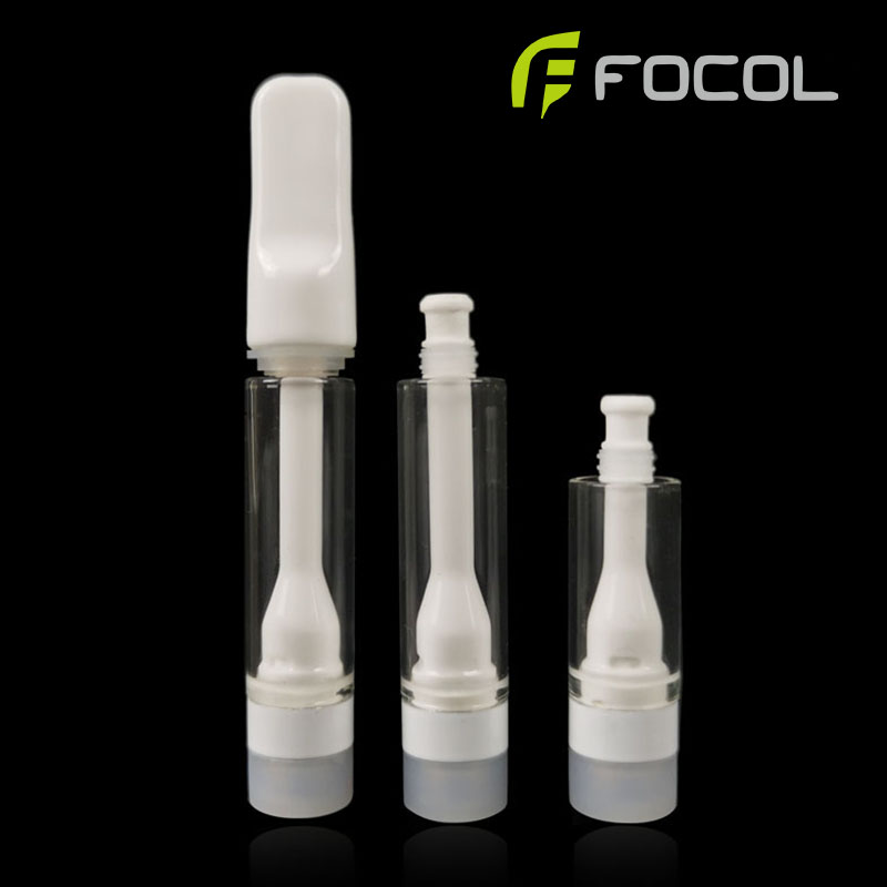 Full Ceramic Cartridges 1ml 510 Thread Carts Empty