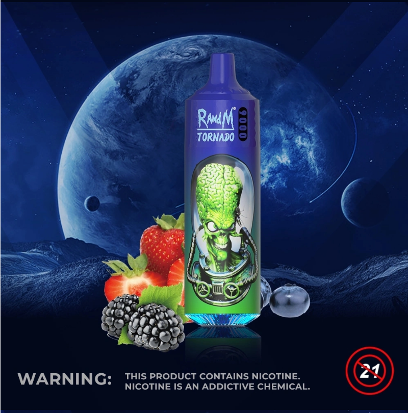 Randm Tornado 9000 Puffs Disposable E Cigarettes Vape