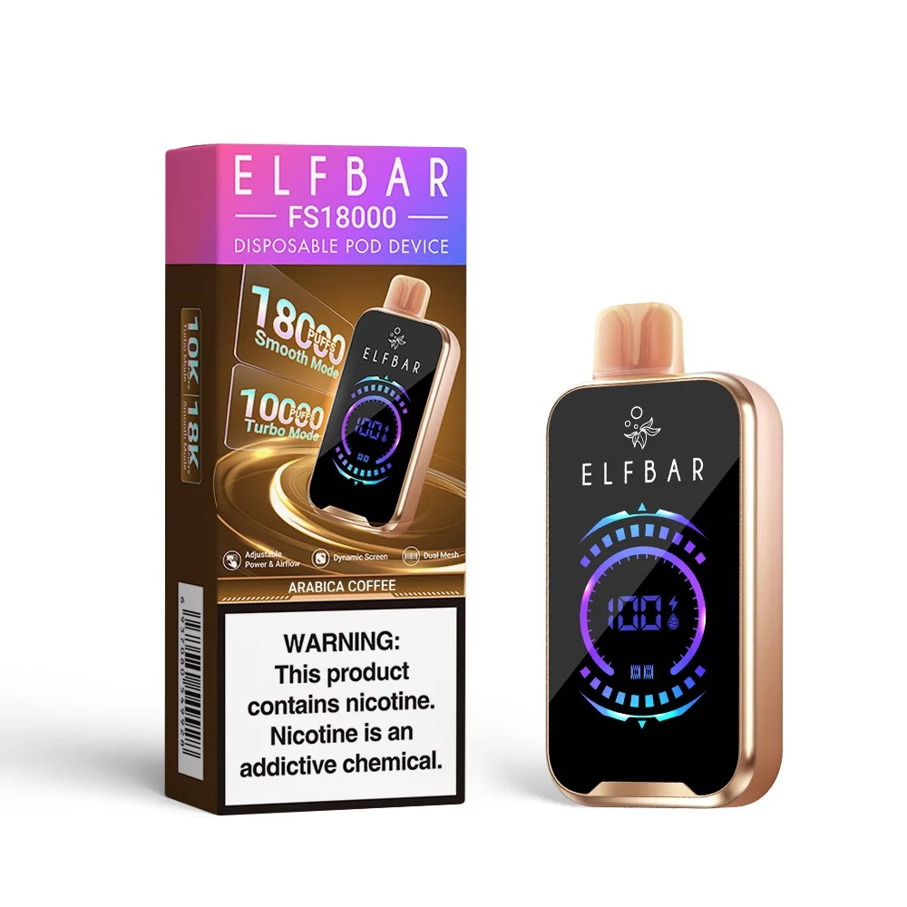  Original Elf Bar Fs 18000 Puff E-Cigarette Disposable Vape