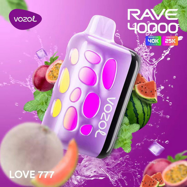 Original Factory Price Rave 40000 Puff 40K Puffs Vozol Eu Warehouse
