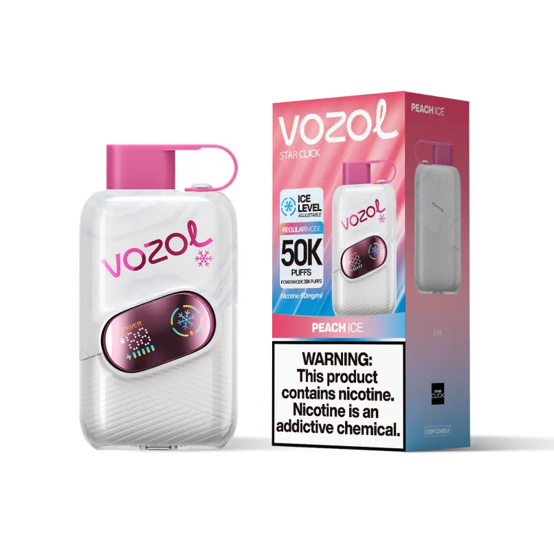 EU Warehouse Vozol Star Click 50K 50000 Puffs Disposable Vape