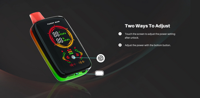 Big Puff Full Touch Screen Tuzzy Bar 25000 Puff