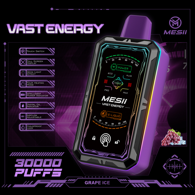 Electronic Cigarette Wholesale Mesii Vast Energy 30000 Puff