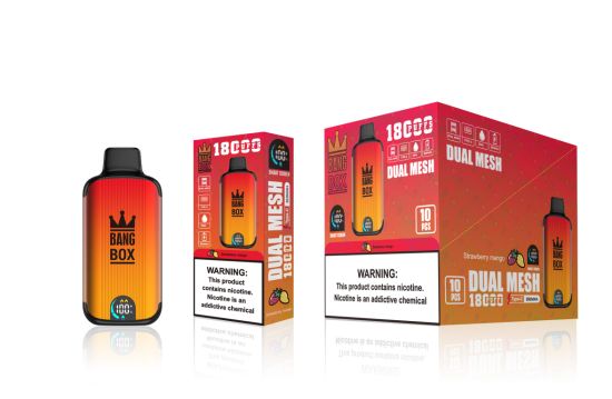 Bang Box 18000 18K Puffs Disposable Vape Digital Box