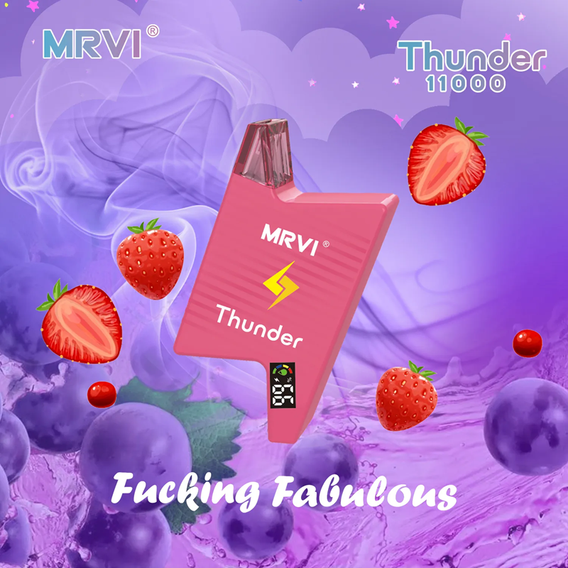 Special Design Display Disposable Vape Mrvi Thunder 11000 Puffs