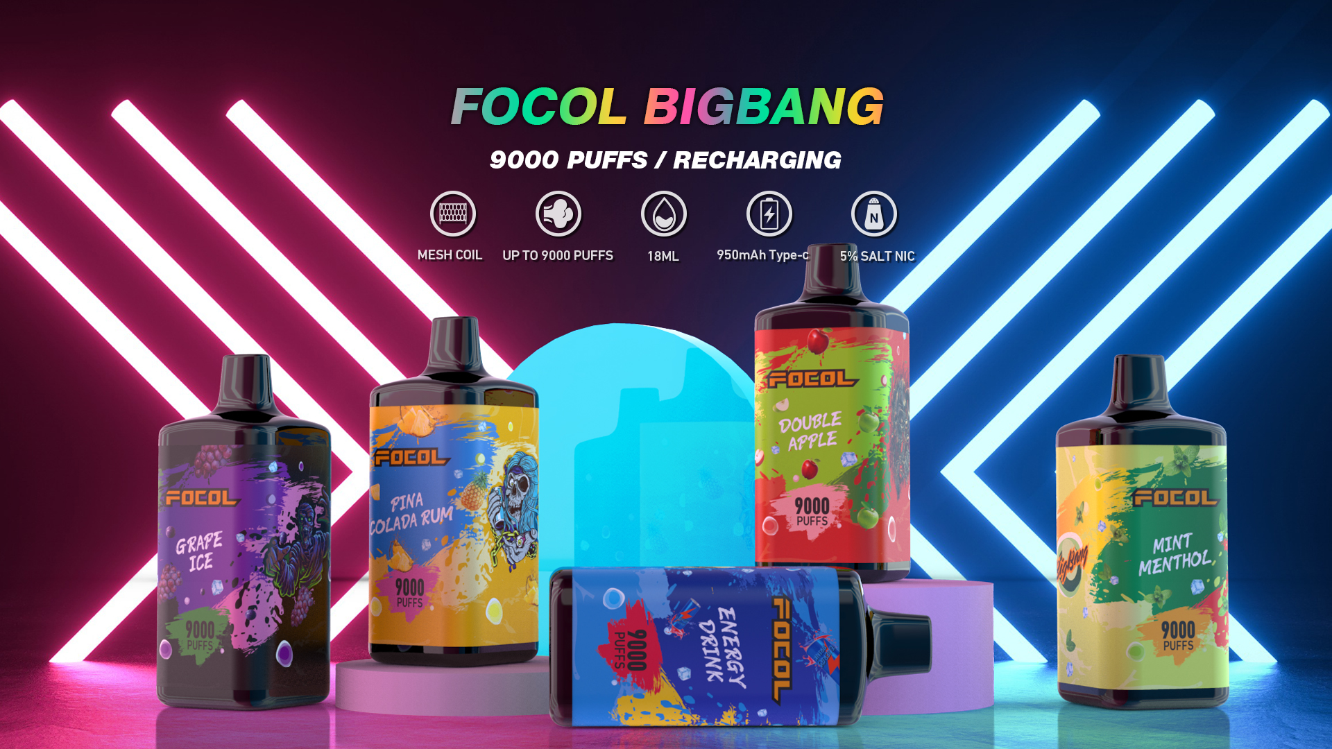 FOCOL BIGBANG banner5个口味