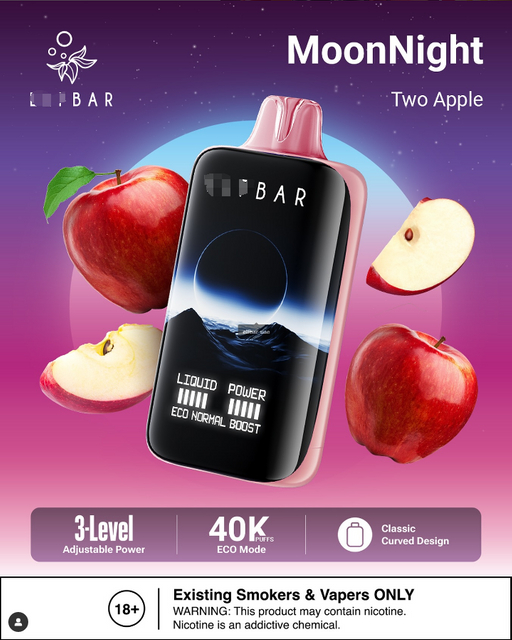 Disposable Ecig Elf Moonlight 40000 Puffs Vaper Vape Pen