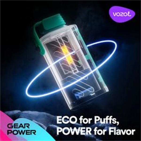 E Cigarette Smart Display Voozol Gear Power 20000 Puff Vaporizer