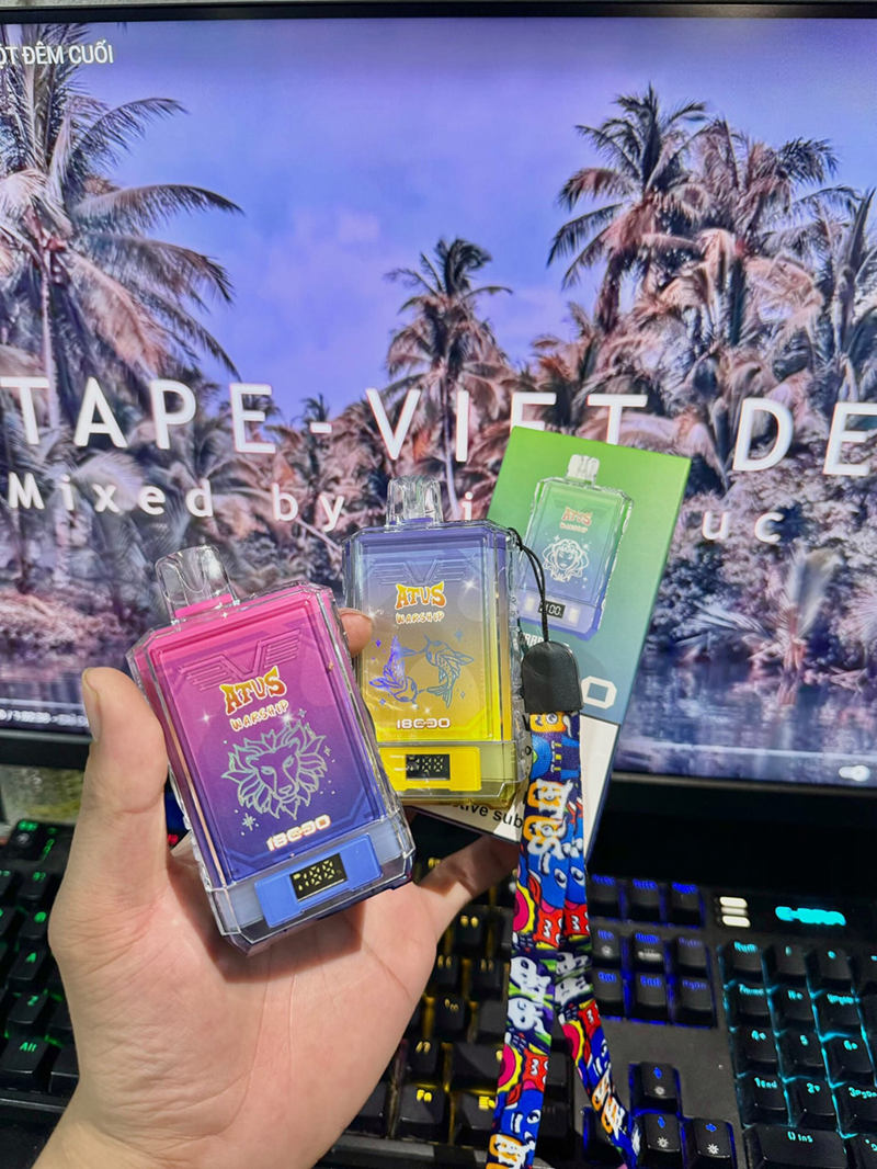 EU Popular Atvs 18000 Disposable Vape Crystal Box 