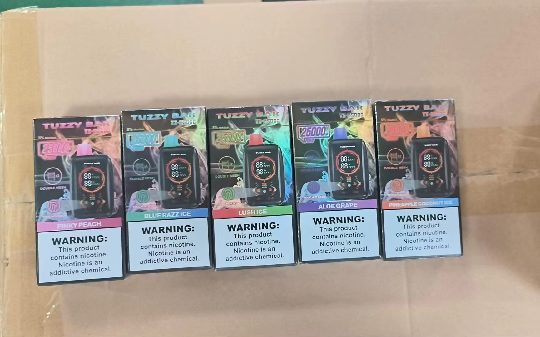 Big Puff Full Touch Screen Tuzzy Bar 25000 Puff