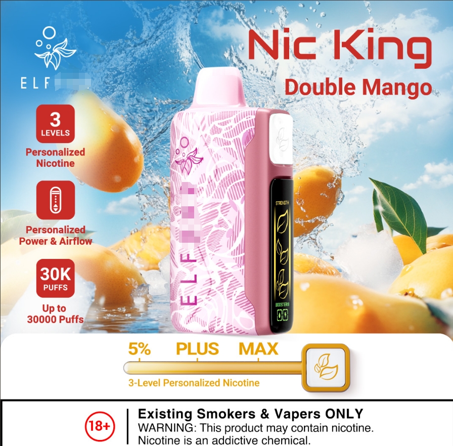 Elf Sour King 30000 Puffs D3 25000 Ice King 30K Airmez 40000 Combo 25000 EU Warehouse Vape
