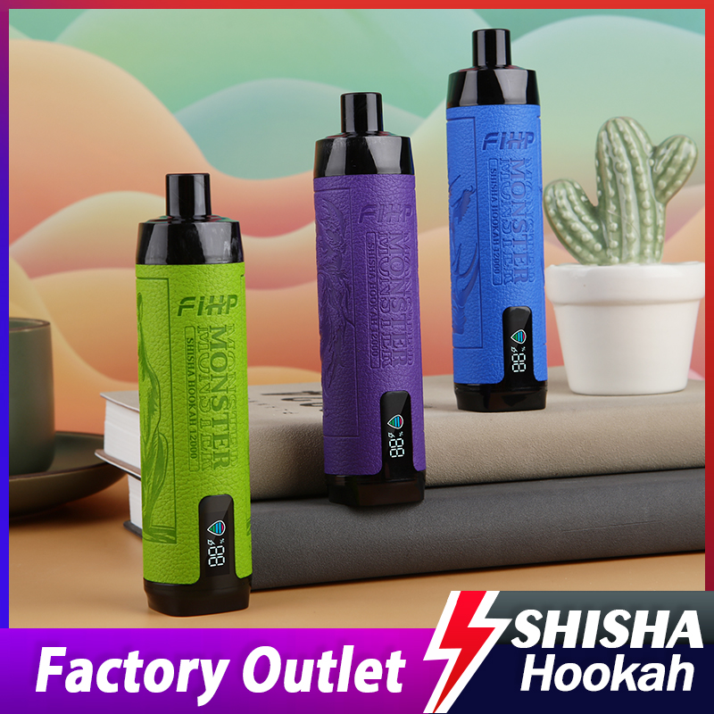 Wholesale I Vape Price E-Cigarettes Fihp Shisha Hookah 12000 Puffs Hookah 