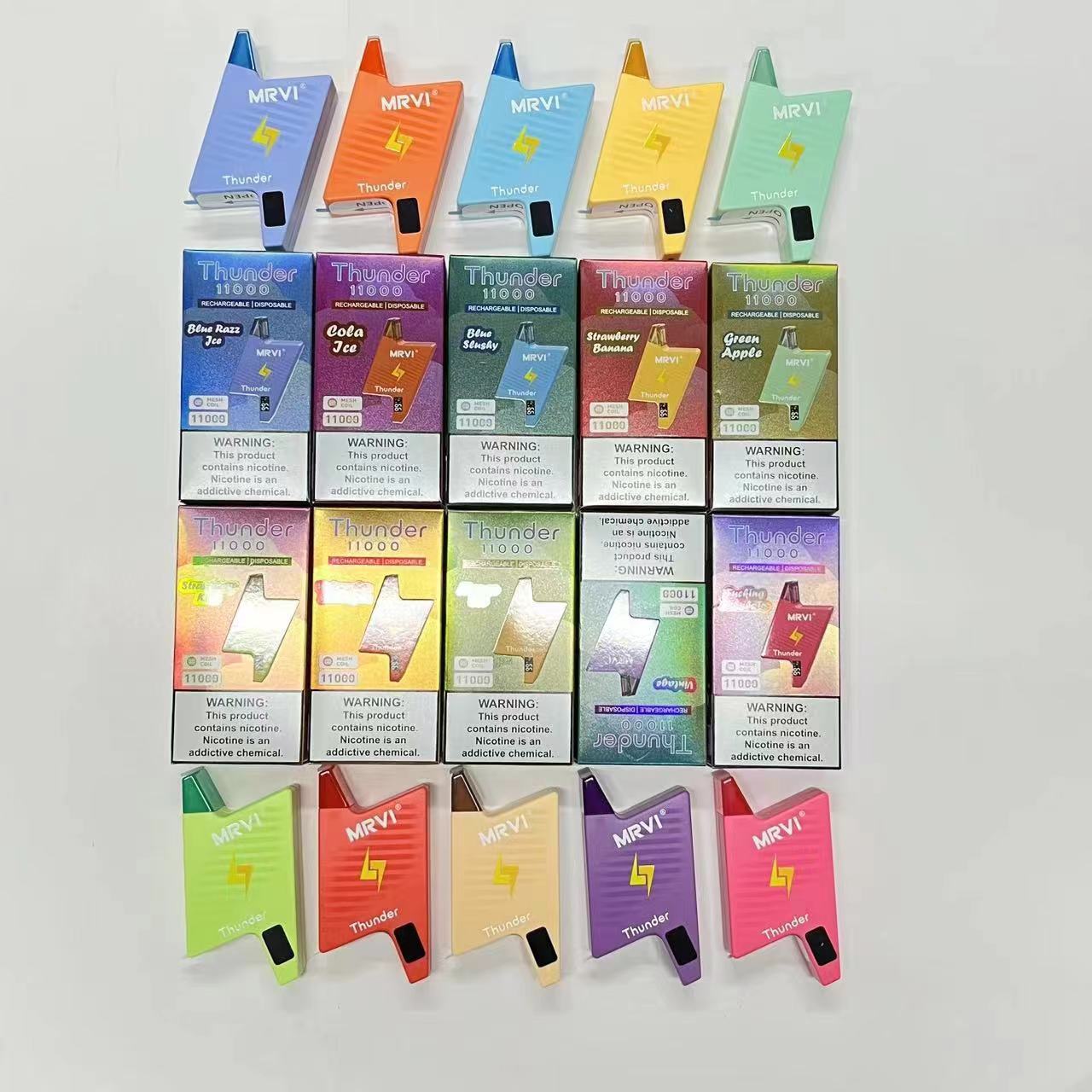 Special Design Display Disposable Vape Mrvi Thunder 11000 Puffs