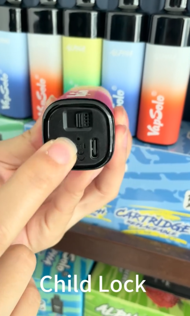 VapSolo Alpha 8000 Puffs Bar Electronic Cigarette Disposable Vapes Vaper