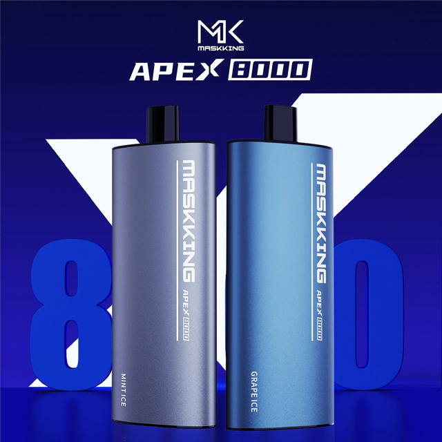 Masking Apex 8000 Puffs Bar Vaporizer Disposable Electronic Cigarette 
