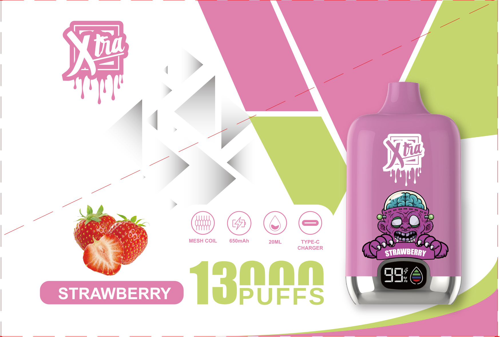  Elf World Xtia 13000 Puff Vaper 13k OEM/ODM E-Cig Big Puffs E Hookah