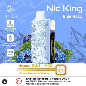 Elf Disposable Vape Control Nic King 30000 30K LceKing Sour King Bar 25000 Puff Geek Price Bar