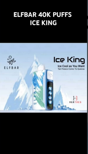Elf Ice King 30000 Puffs D3 25000 Ice King 30K Airmez 40000 Combo 25000 EU Warehouse Vape