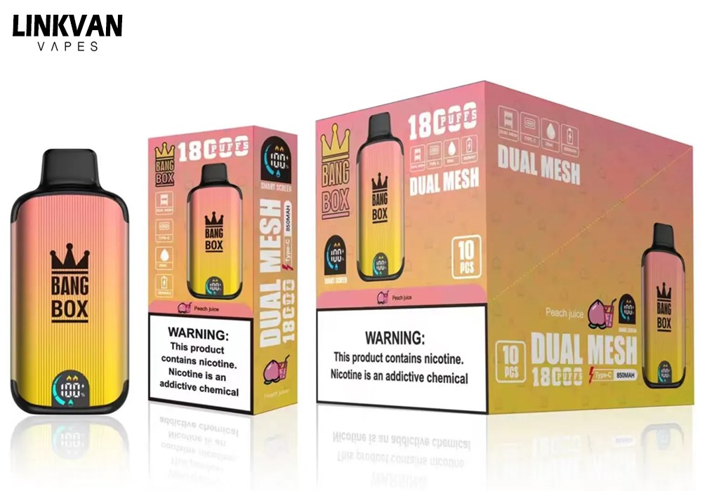 Bang Box 18000 18K Puffs Disposable Vape Digital Box