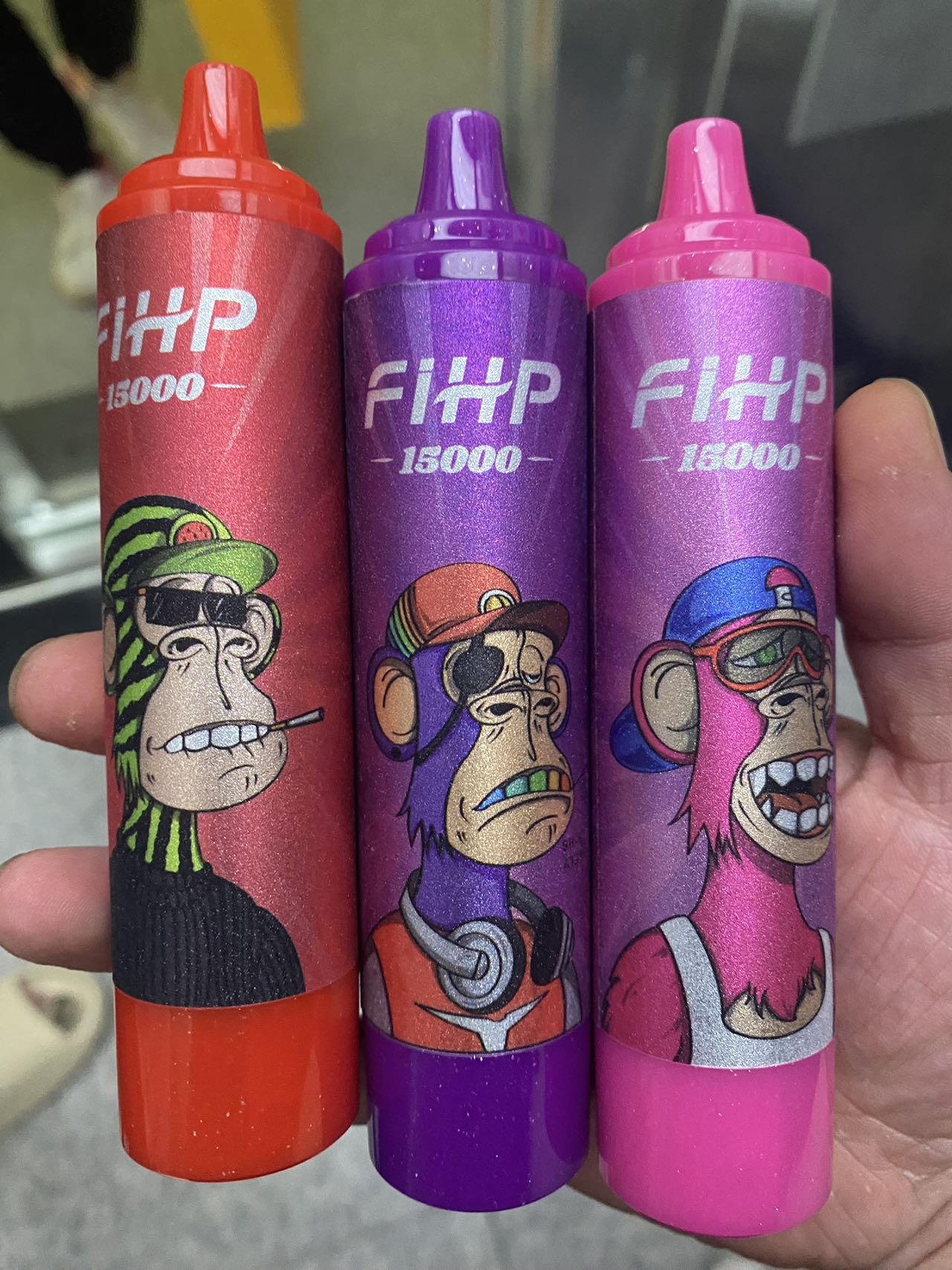 Pocket Hookah Fihp 15000 Puffs Vaper Rechargeable 15K Puff 
