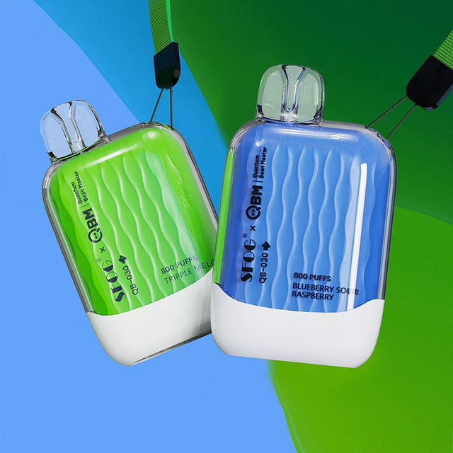  Crystal Box Vape Sfog 800 Puffs 5% Nicotine Flavous Mesh Coil 