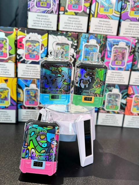 Tornado Atvs 12000 12k puffs Digital Box Disposable Puff