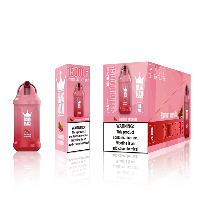 Wholsale Vaporizer Pen Bang Maxi 15000 Puffs E Cigarette 23ml E-Liquid E Vapes