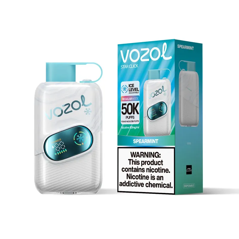 EU Warehouse Vozol Star Click 50K 50000 Puffs Disposable Vape