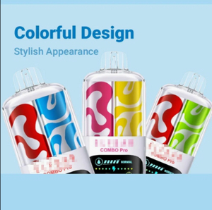 Vap Elf Combo Bar PRo Solo Triple 30000 Puff 3Flavors in 1 New Vaper 30K 25K 40K Wholesale I Wape