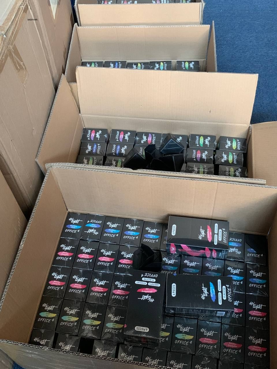 HI Light 4000 Puffs 12 New Mixed Flavors Device Atomizer Pod 