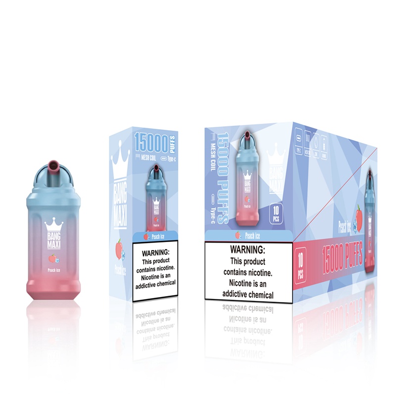 Wholsale Vaporizer Pen Bang Maxi 15000 Puffs E Cigarette 23ml E-Liquid E Vapes