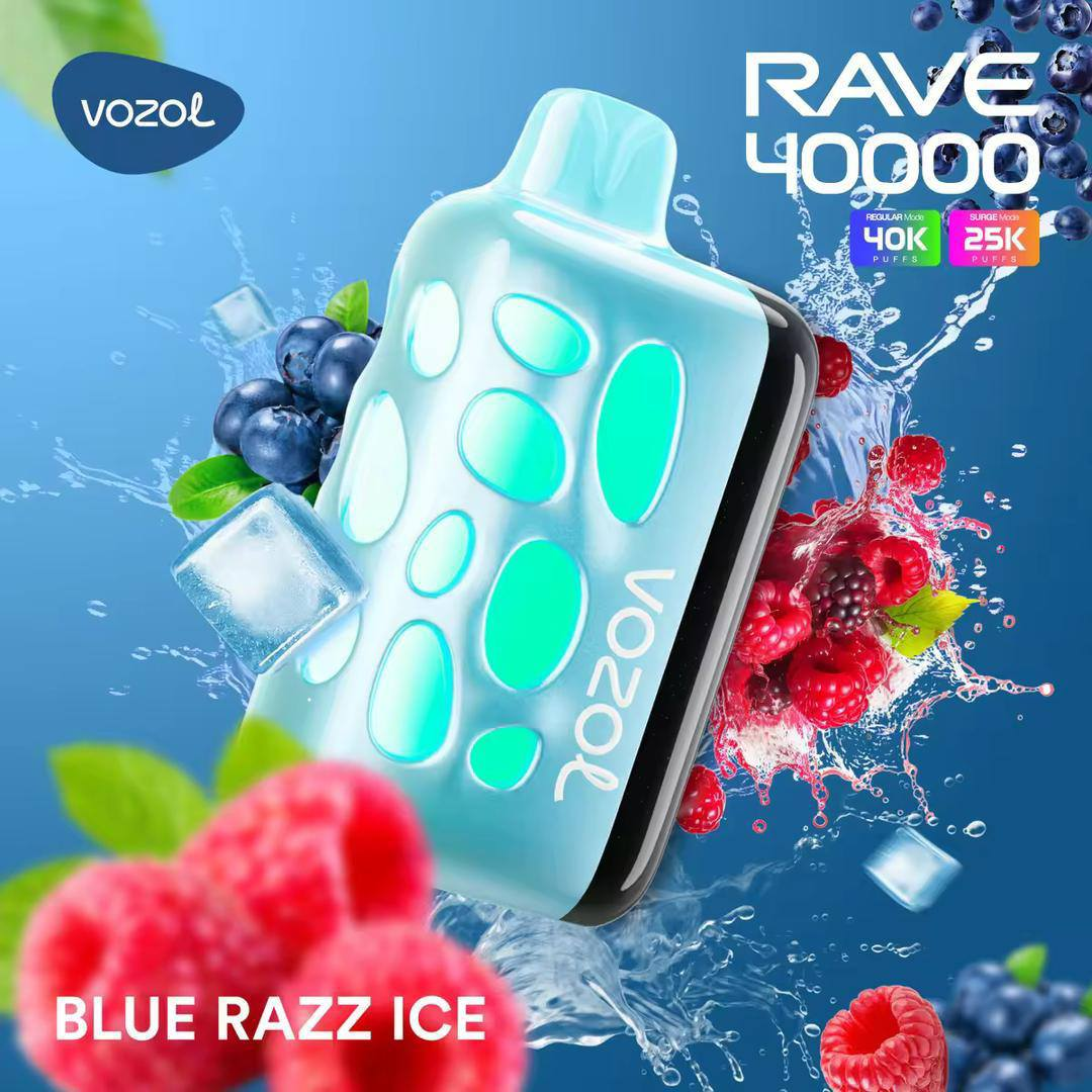 EU Warehouse Vozol Rave 40000 40K Puffs Disposable Vape