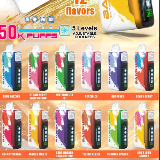 Bangking Icecool 50K Puffs 50000 50000 Puffs Vaporizer
